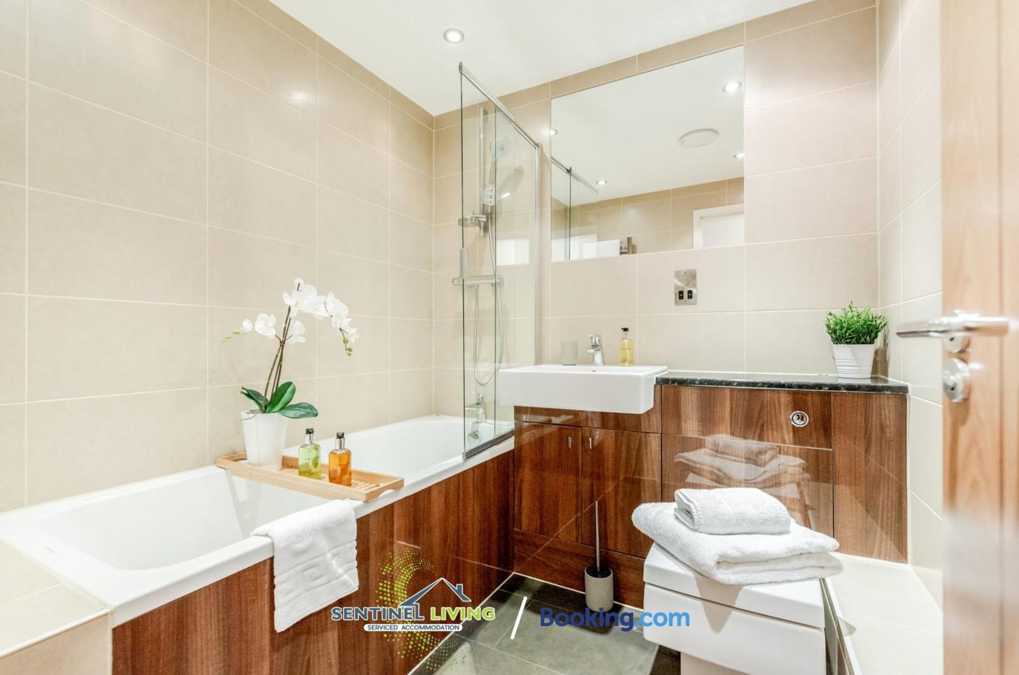 Windsor Flat 2 Bed By Sentinel Living With Free Wifi And Parking Appartement Buitenkant foto