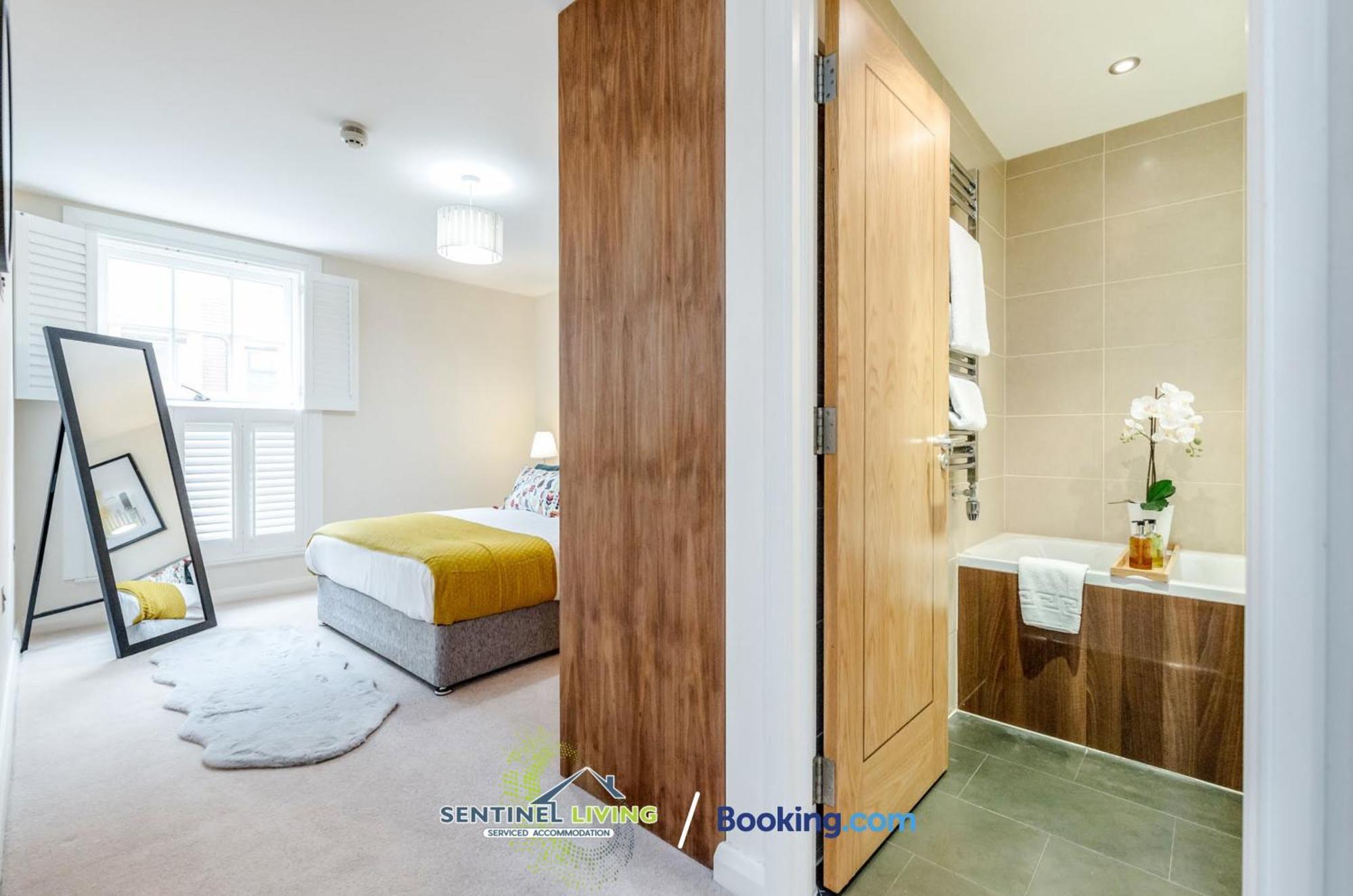 Windsor Flat 2 Bed By Sentinel Living With Free Wifi And Parking Appartement Buitenkant foto