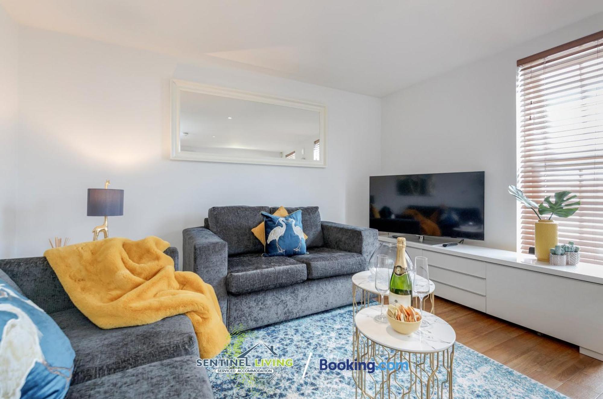 Windsor Flat 2 Bed By Sentinel Living With Free Wifi And Parking Appartement Buitenkant foto