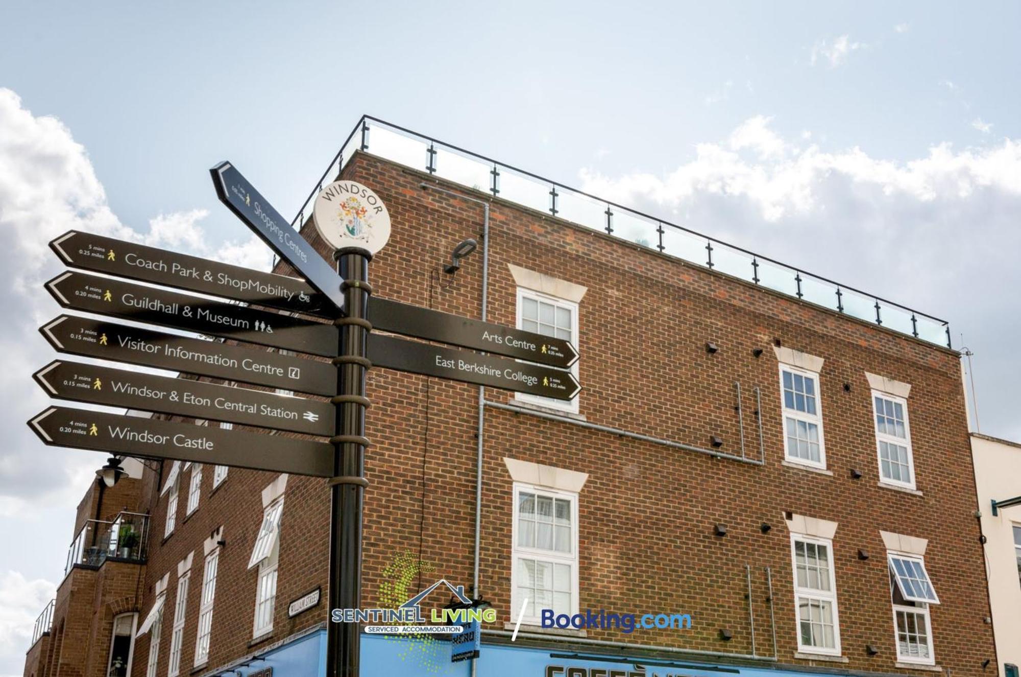 Windsor Flat 2 Bed By Sentinel Living With Free Wifi And Parking Appartement Buitenkant foto